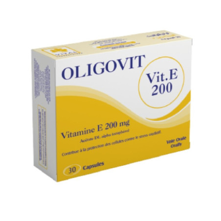 VITAL oligovit vitamine e 200 30 gélules