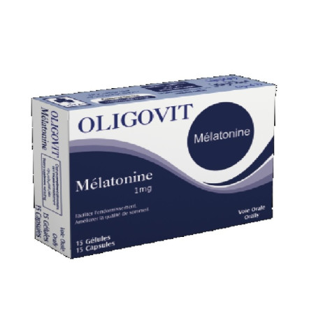 VITAL oligovit mélatonine 15 gélules