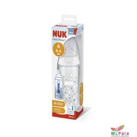 NUK BIBERON VERRE FIRST CHOICE+ 240ML 10745121