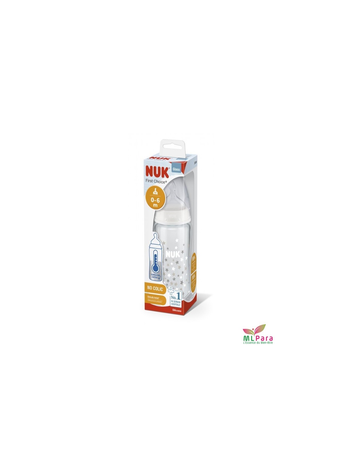 NUK BIBERON VERRE FIRST CHOICE+ 240ML 10745121