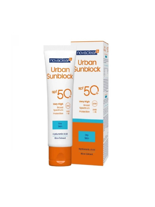 crème solaire  NOVACLEAR ecran spf50+ peaux sèches 40ml