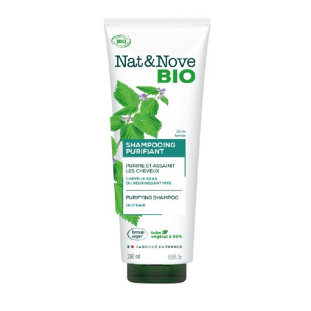 Nat&Nove Bio Shampoing Purifiant Ortie 250 ml