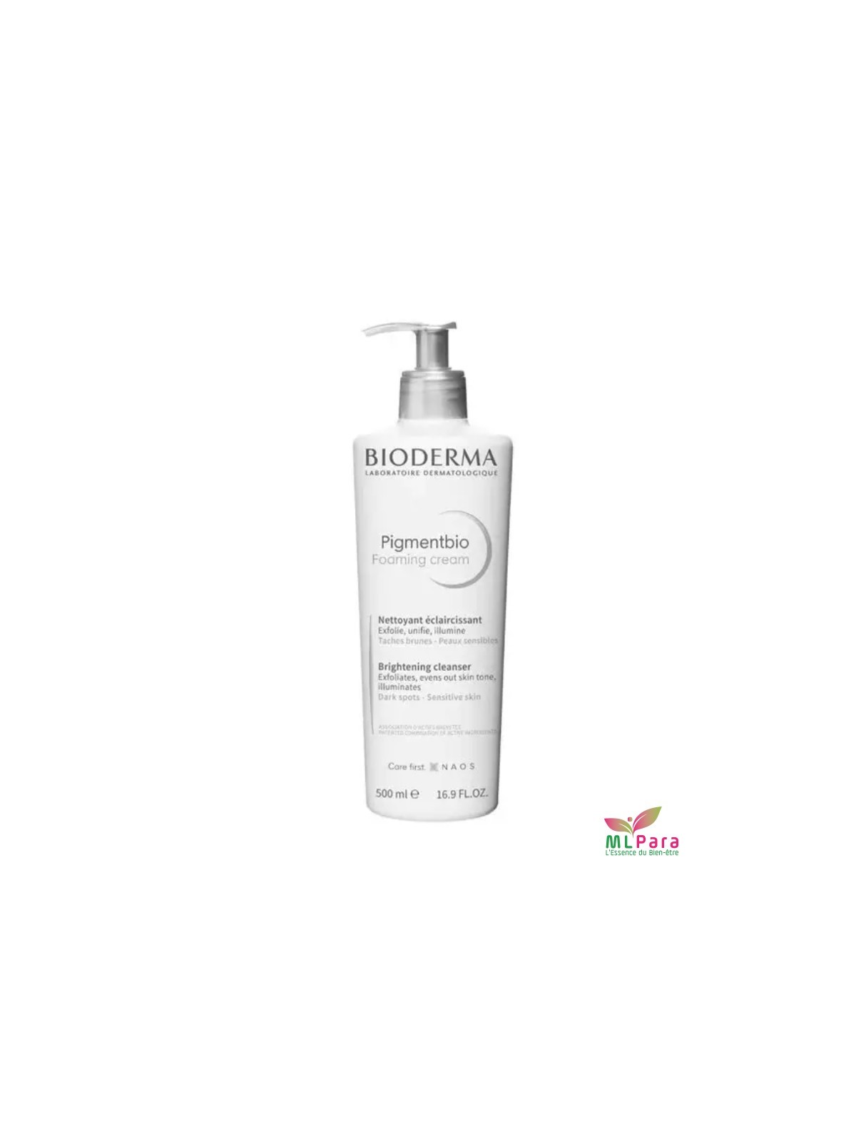 BIODERMA Pigmentbio Crème Moussante Nettoyante Eclaircissante 500ml
