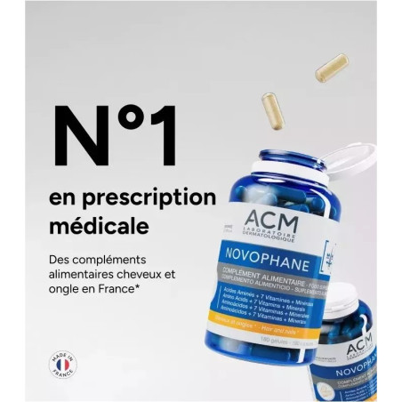 NOVOPHANE CHEVEUX ET ONGLES 180 GELULES