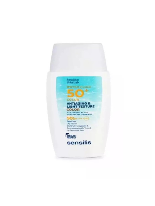 Protection solaire SENSILIS Water Fluid Color SPF50+ 40ML