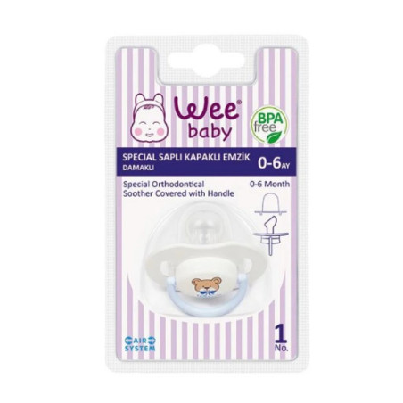 wee baby sucette jour avec protege n°1 ref.781-f