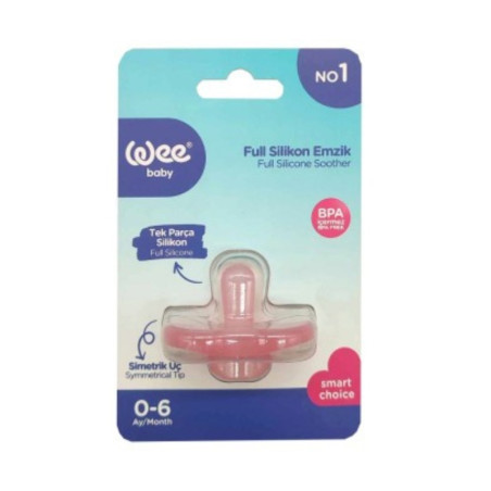 Wee Baby  Sucette complète en silicone (0-6)