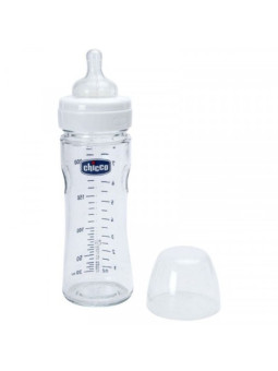 CHICCO BIBERON EN VERRE 240 ML REF.20721000