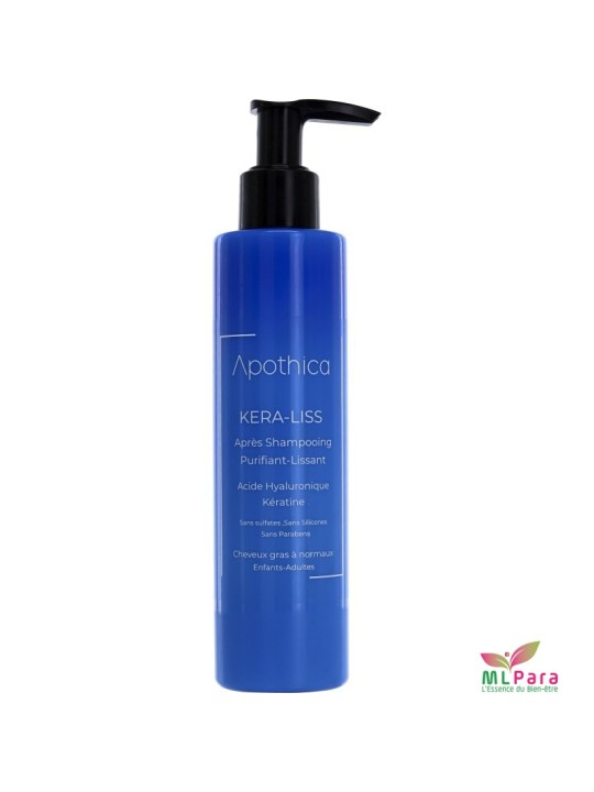 APOTHICA KERA-LISS APRES SHAMPOOING PURIFIANT-LISSANT 200ML (CHEVEUX GRAS)