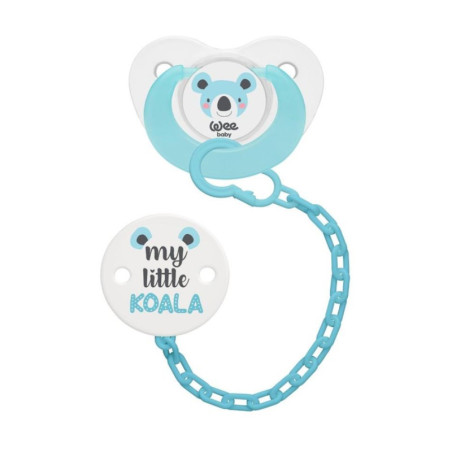 WEE Baby  sucette +chaine (6-18) ref.372