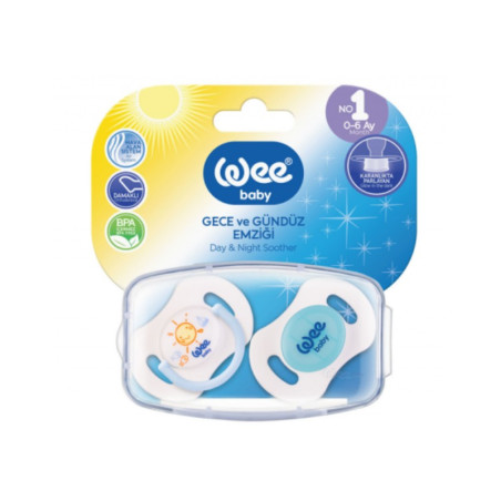 Wee Baby   sucette jour avec protege n°2 ref.782-f