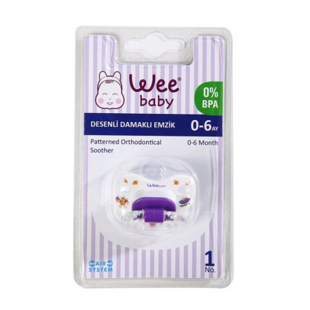 WEE BABY sucette decoree n°1 ref.833-f