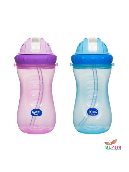 Wee Baby gourde avec paille 340 ml ref:761