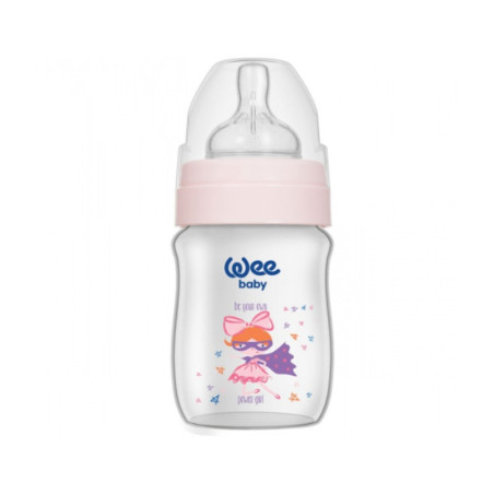 WEE BABY biberon plastique large 150 ml ref.135-f