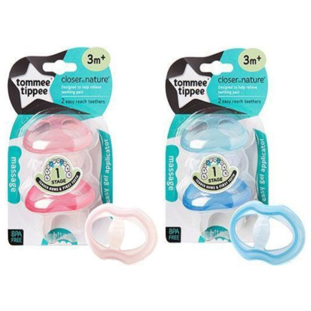 TOMMEE TIPPEE  anneaux de dentitions   x 2 ref/43645050
