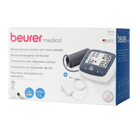 beurer bm40 tensiometre a brassard + chargeur