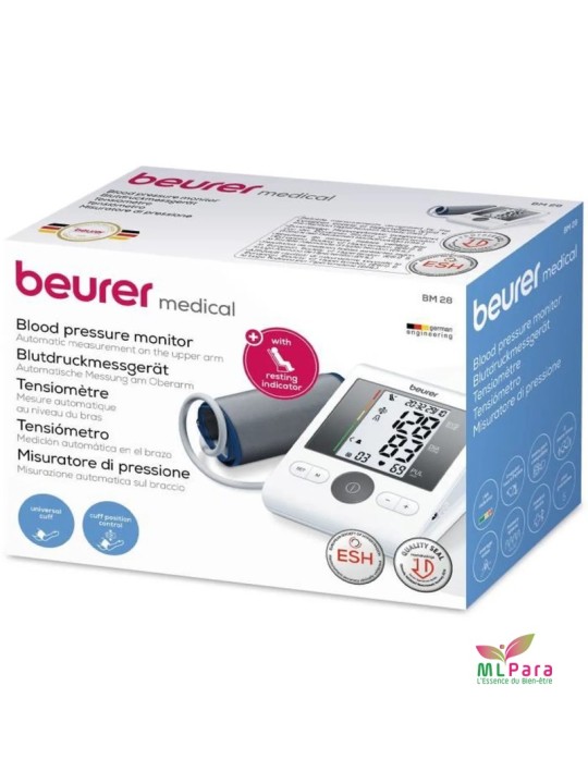 BEURER tensiometre bm28 + chargeur