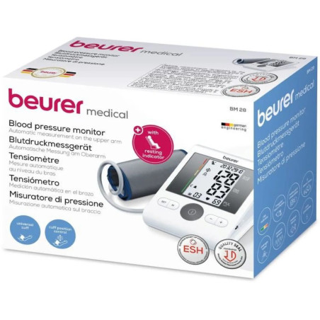 BEURER tensiometre bm28 + chargeur