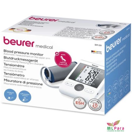 BEURER tensiometre bm28 + chargeur