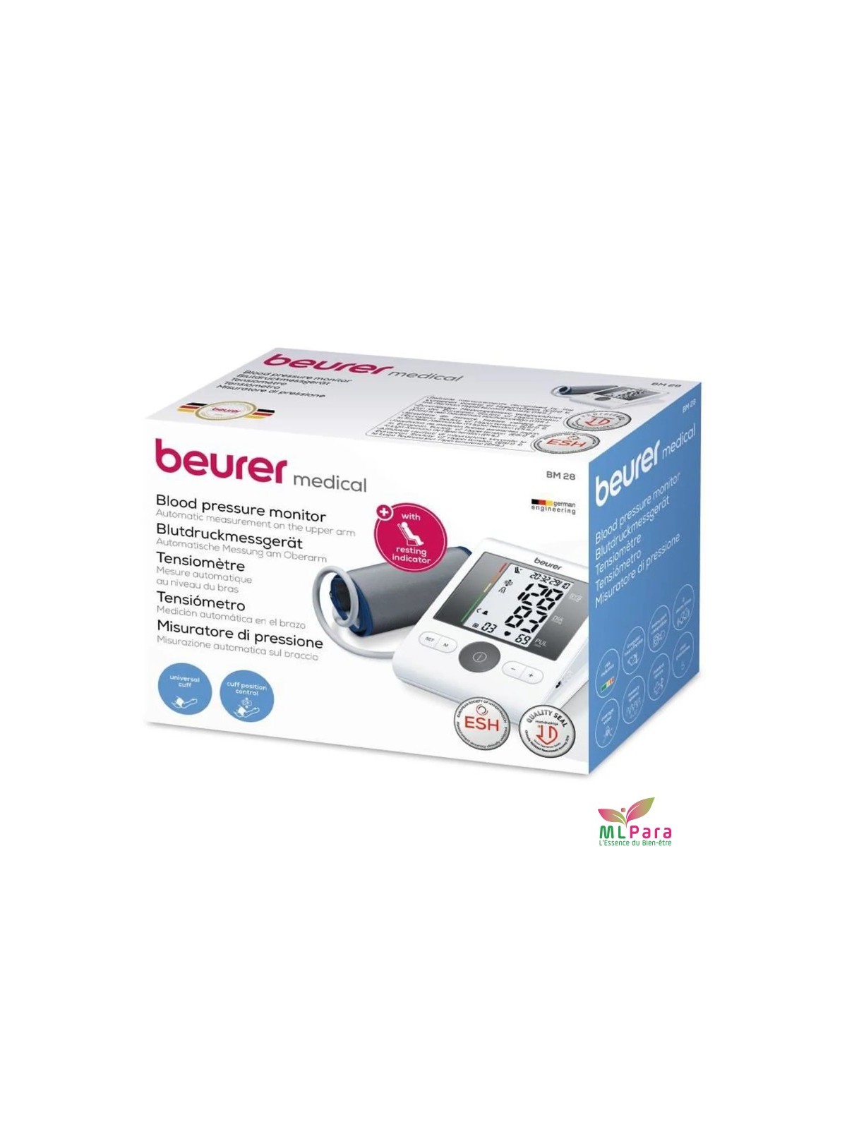 BEURER tensiometre bm28 + chargeur