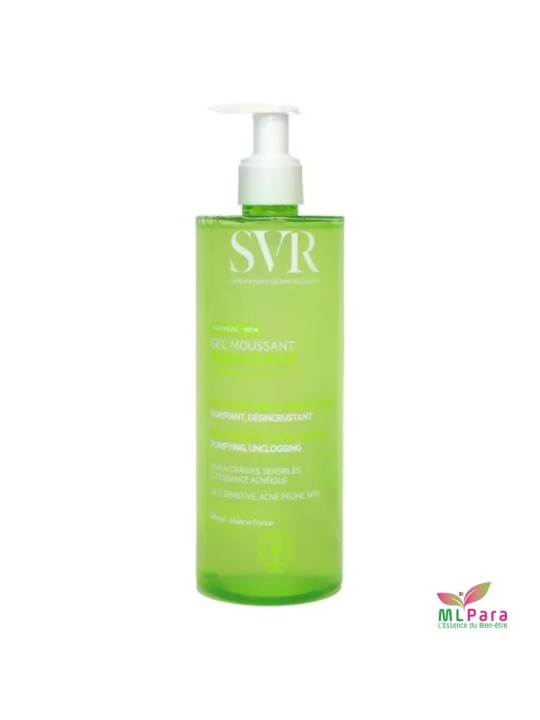 SVR sebiaclear gel  moussant 400 ml