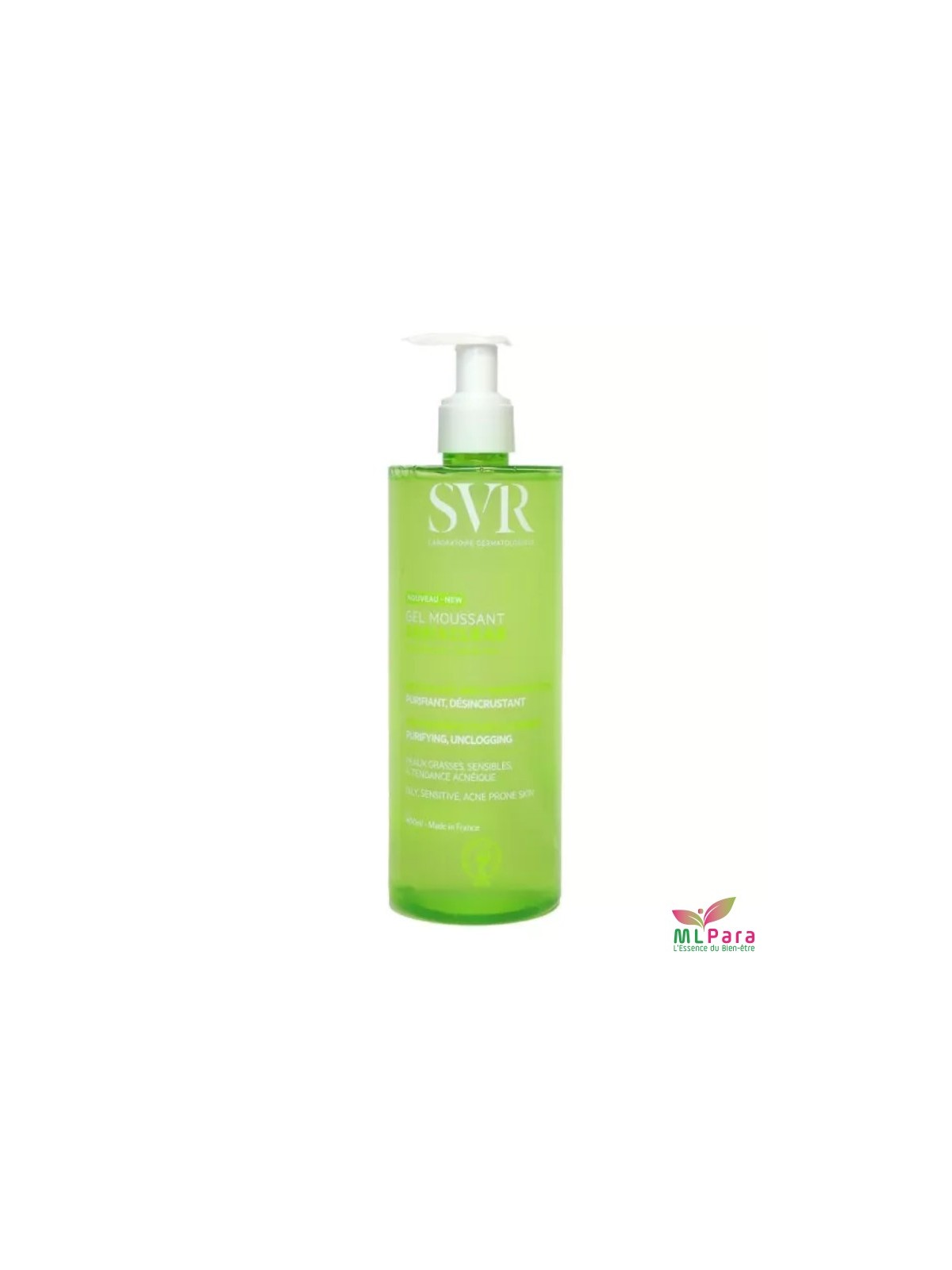 SVR sebiaclear gel  moussant 400 ml