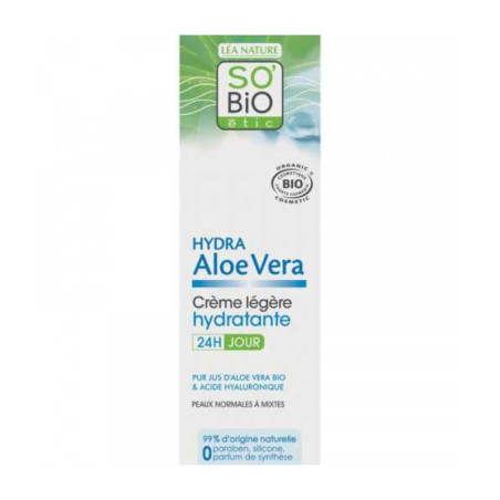 SO'BIO ETIC Crème Légère Hydratante 24H  50ML