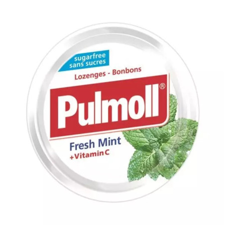 PULMOLL FRESH MINT +VIT C