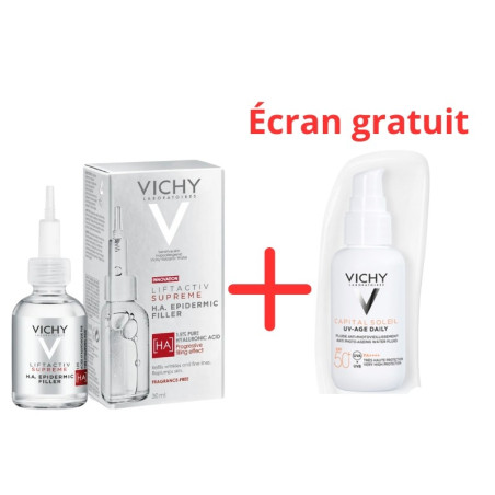 VICHY LIFTACTIV SUPREME HA 30ML + UV CAPITAL SOLEIL GRATUIT