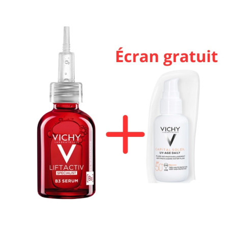 VICHY LIFTACTIV SPECIALIST SERUM B3  30ML + VICHY Capital Soleil UV DAILY SPF50+ OFFERTE