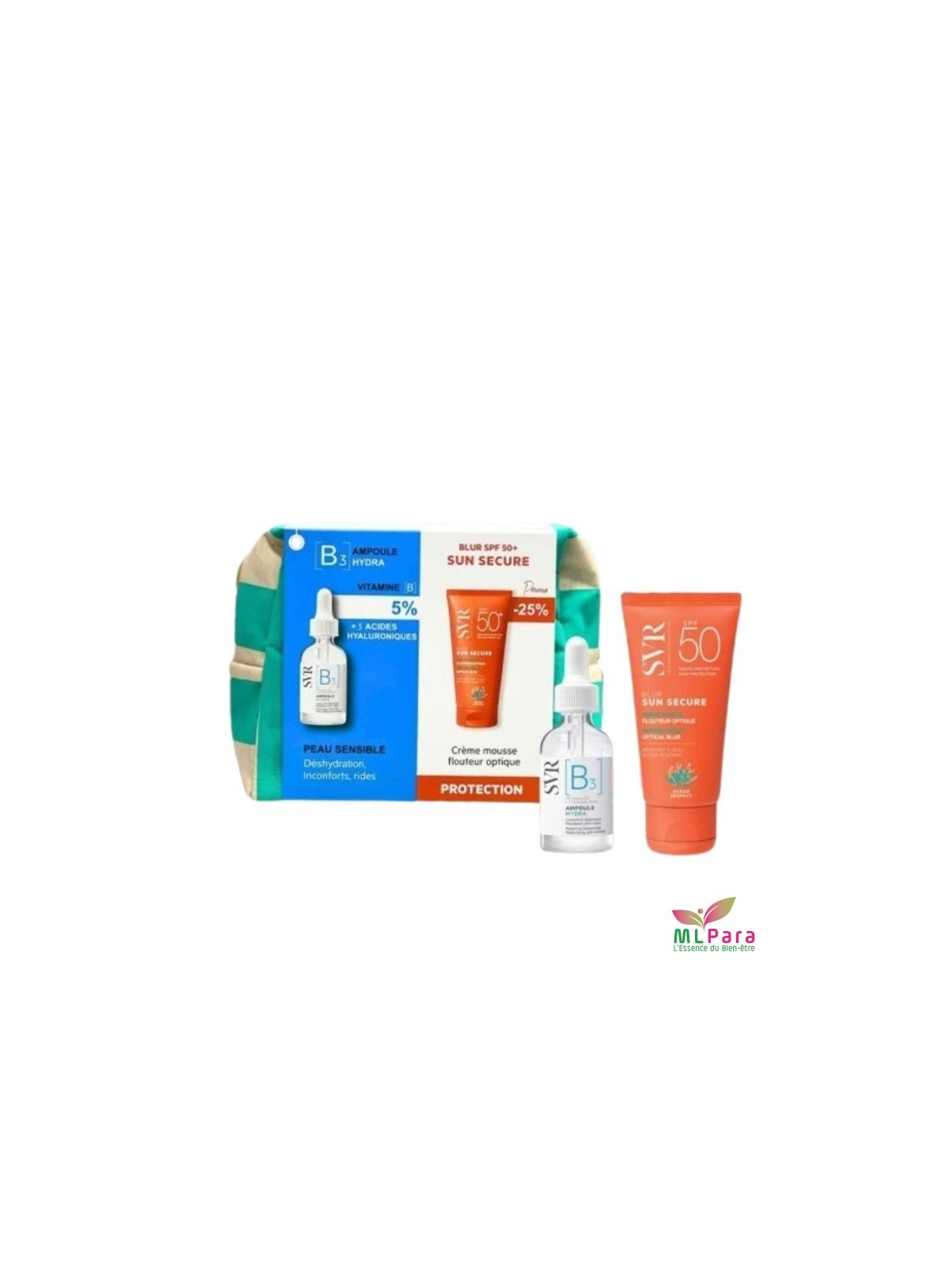 Sérum  SVR Trousse Ampoule[A]+Sun Secure Blur -25% + TROUSSE