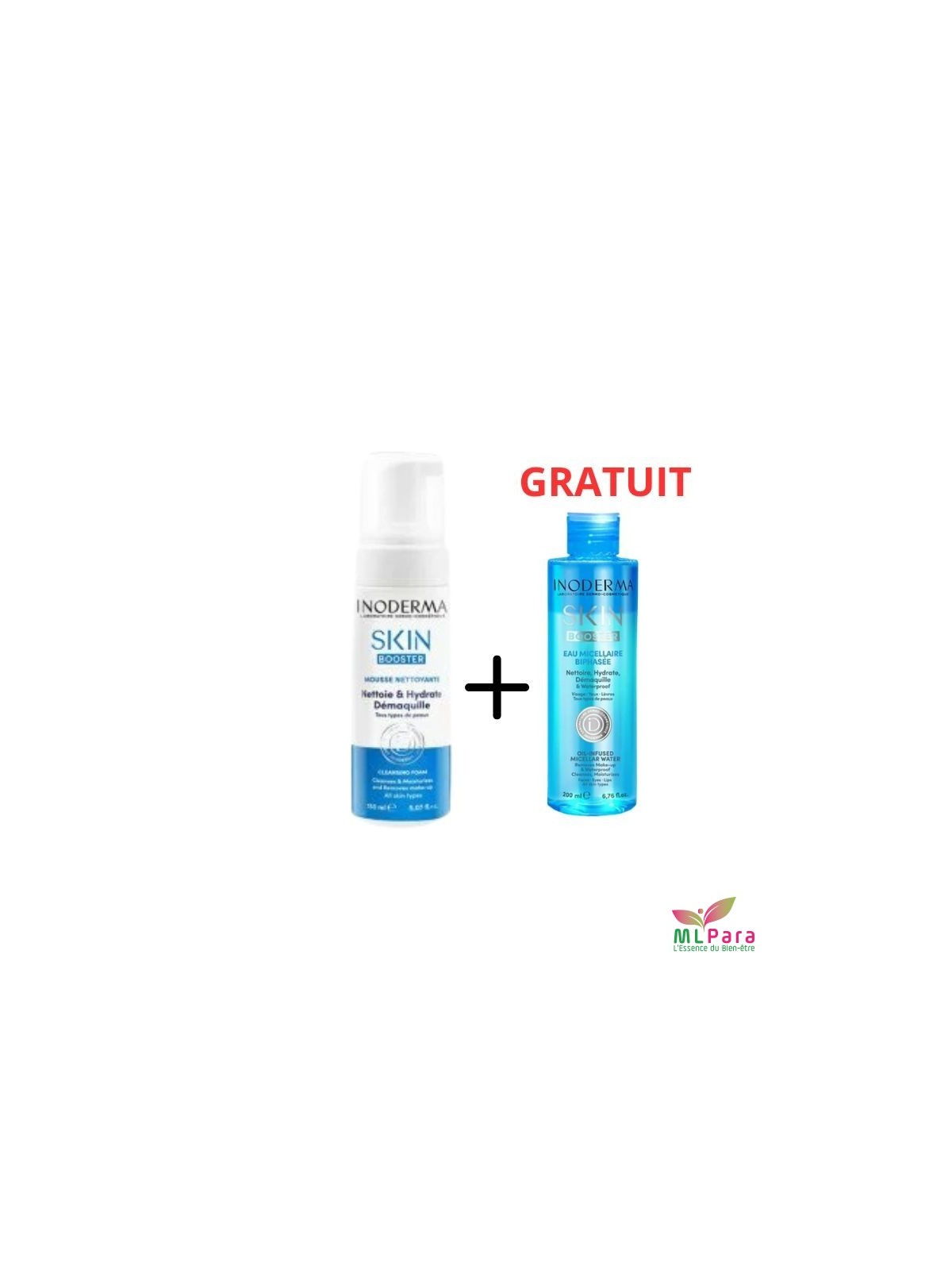 Inoderma PACK MOUSSE VISAGE+EAU MICELLAIRE GRATUITE