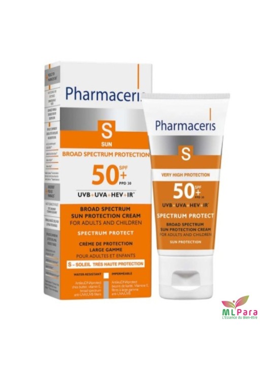 PHARMACERIS S SPECTRUM-PROTECT CREME HAUTE PROTECTION SPF50+ 50ml