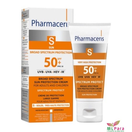 PHARMACERIS S SPECTRUM-PROTECT CREME HAUTE PROTECTION SPF50+ 50ml