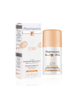 Pharmaceris F Fond De Teint SPF50+ IVORY 01