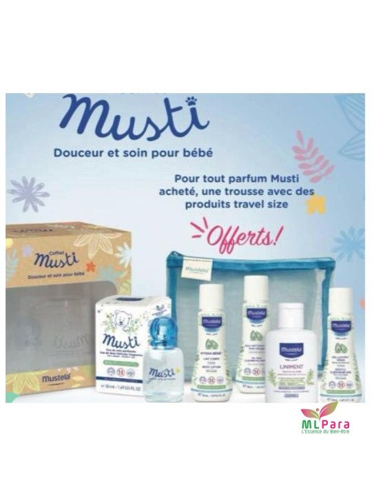 COFFRET MUSTI + Produits Travel Size MUSTELA