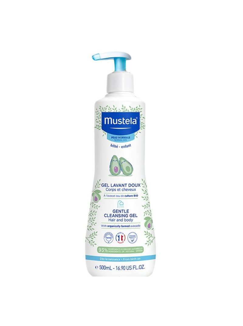 MUSTELA gel lavant doux corps et cheveux 500ml