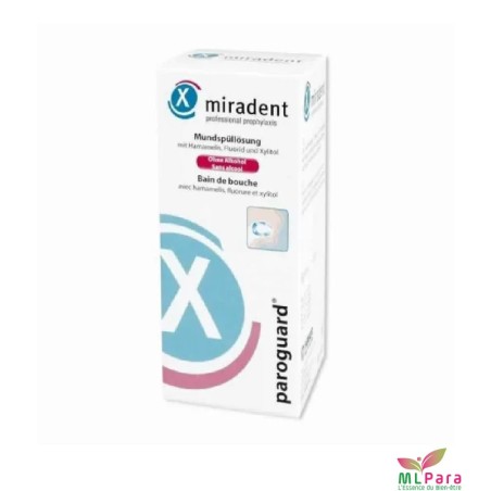 MIRADENT bain de bouche paroguard 200ml