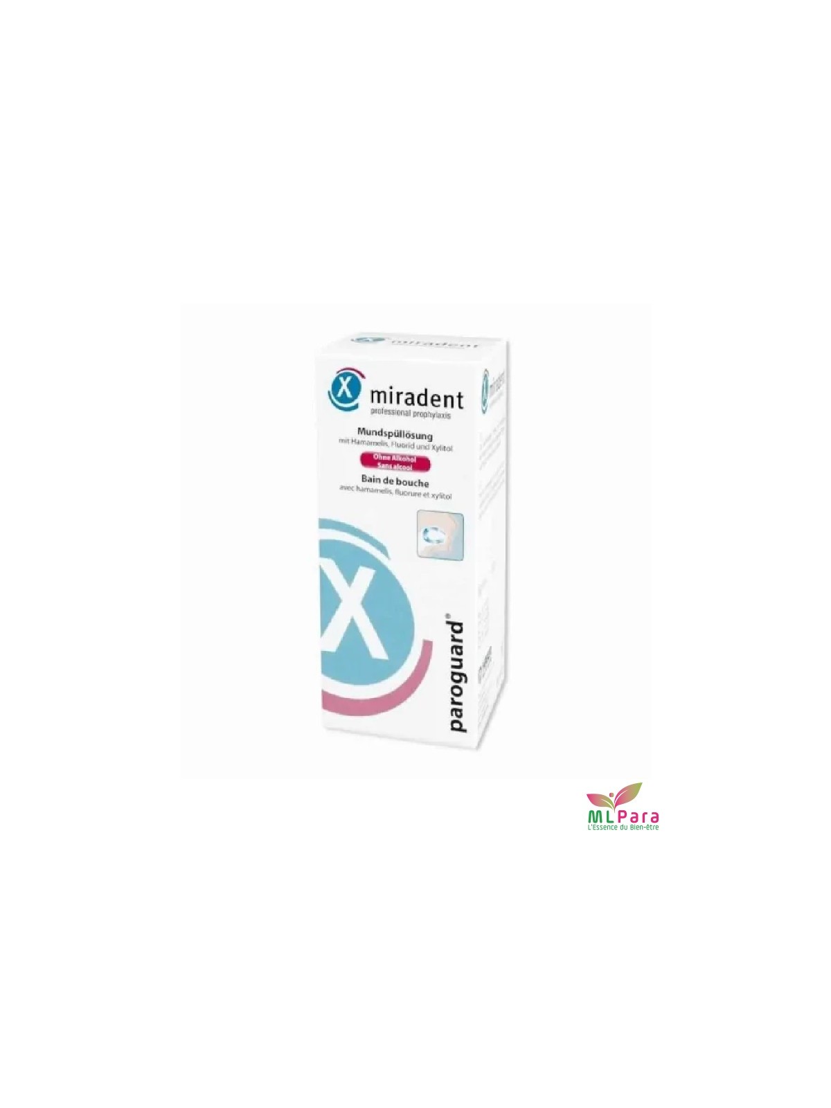 MIRADENT bain de bouche paroguard 200ml MIRADENT bain de bouche paroguard 200ml