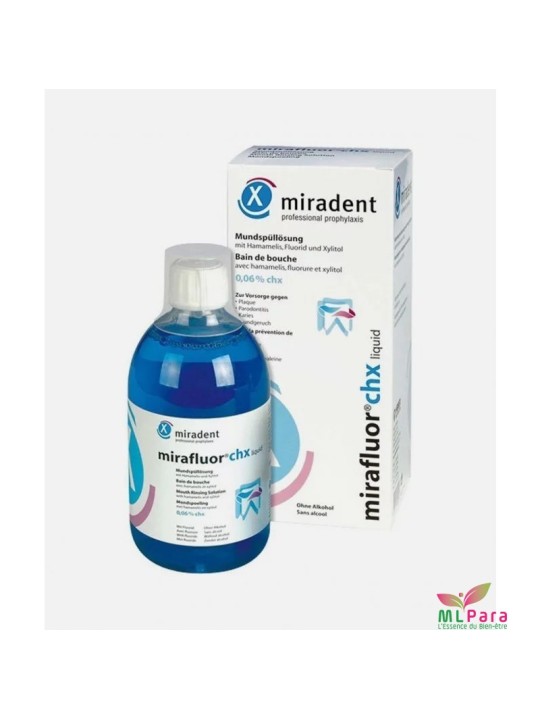 MIRADENT mirafluor chx liquide 100ml