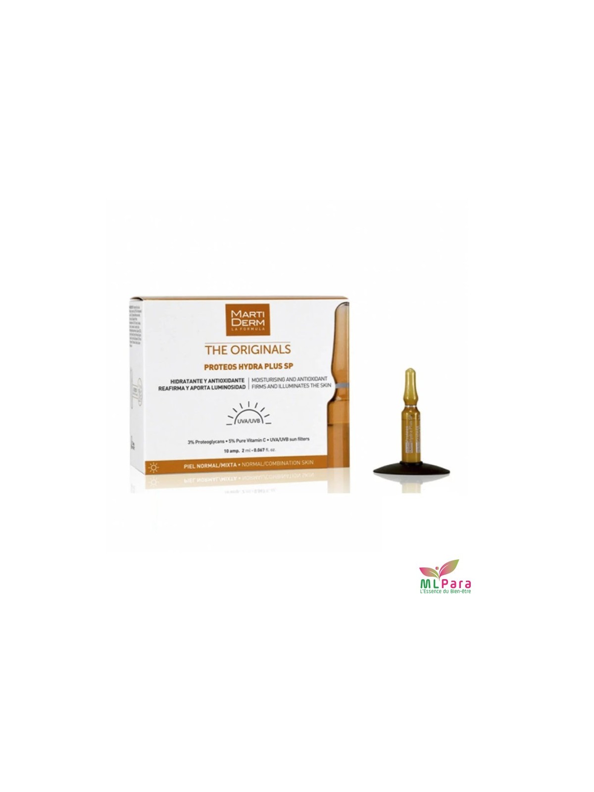 MARTI DERM proteos hydra plus spf 10 ampoules