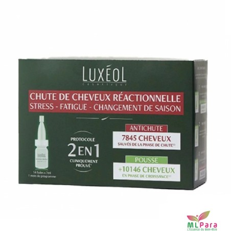 LUXEOL chute de cheveux reactionnelle 2EN 1