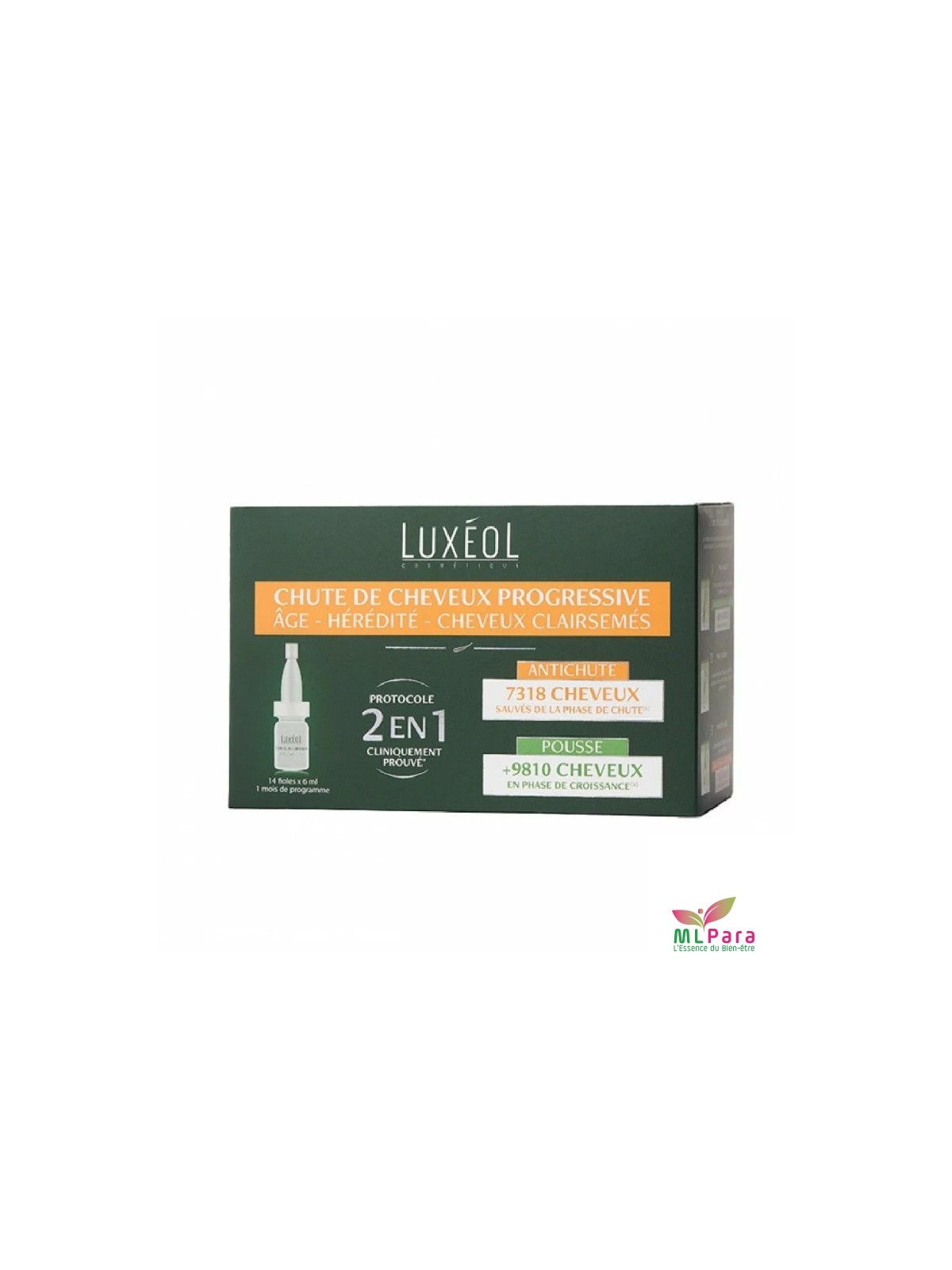 LUXEOL chute de cheveux progressive 2EN 1 LUXEOL chute de cheveux progressive 2EN 1