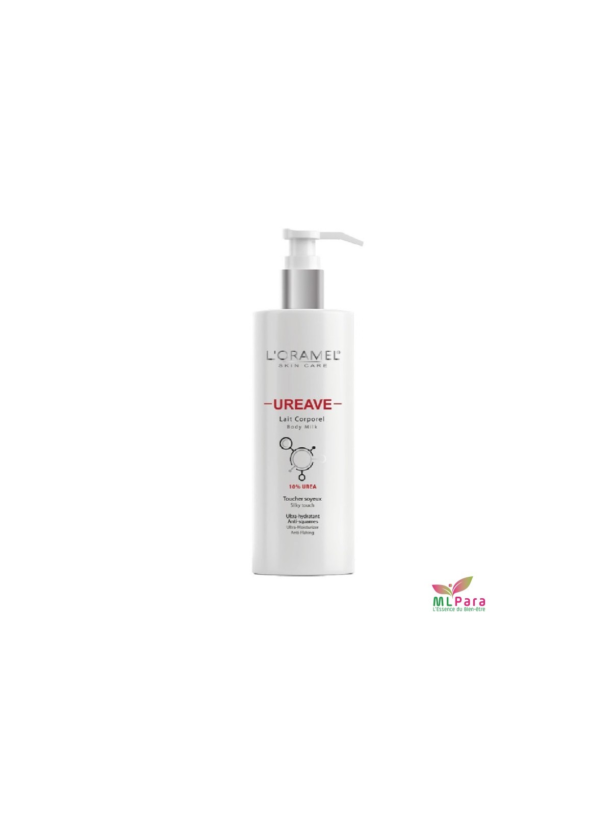 L'ORAMEL ureave lait corporel toucher soyeux 250ml L'ORAMEL ureave lait corporel toucher soyeux 250ml