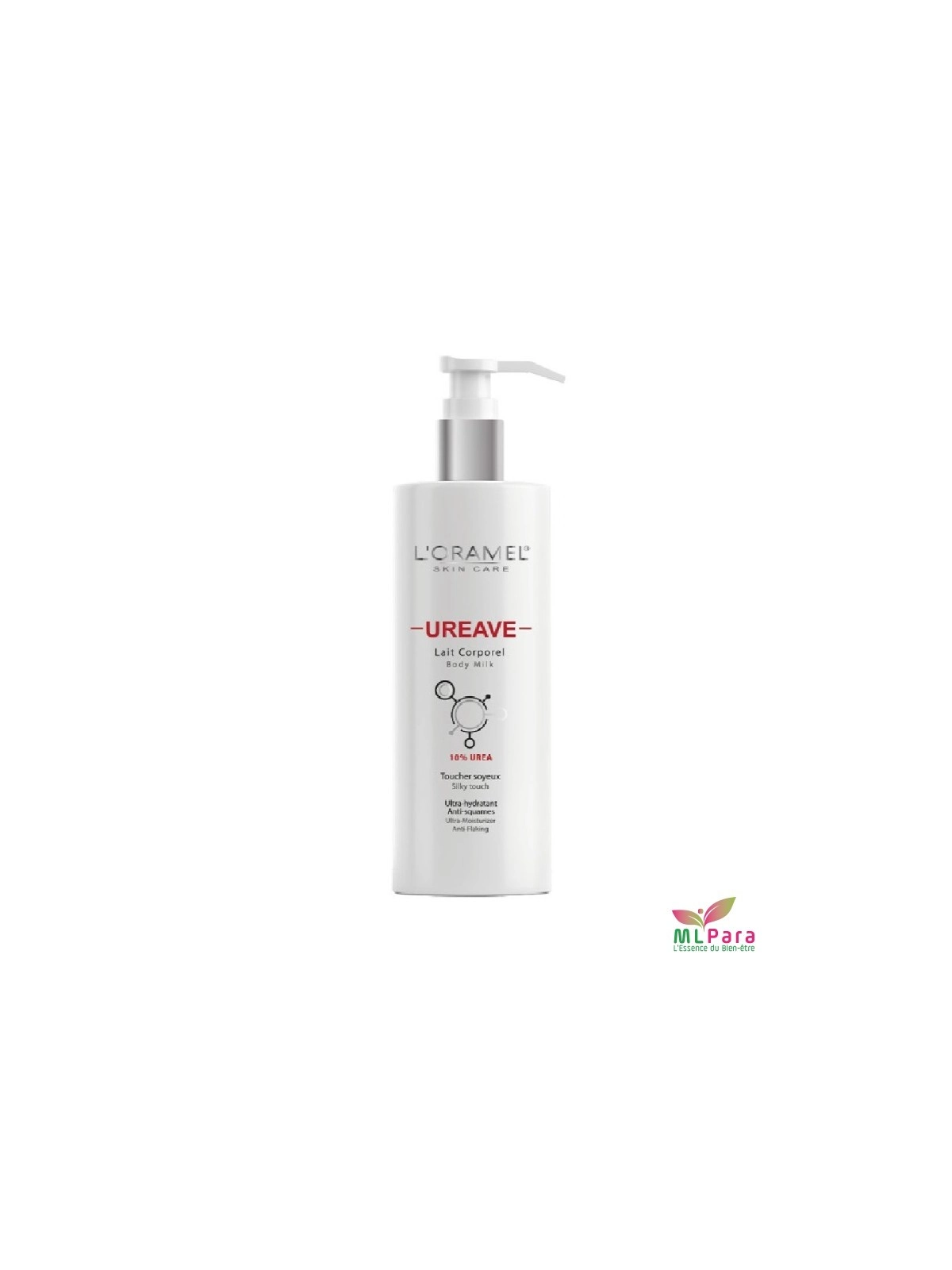 L'ORAMEL ureave lait corporel toucher soyeux 250ml L'ORAMEL ureave lait corporel toucher soyeux 250ml