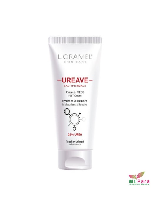 L'ORAMEL Ureave crème pieds réparatrice 25% urea 75ml