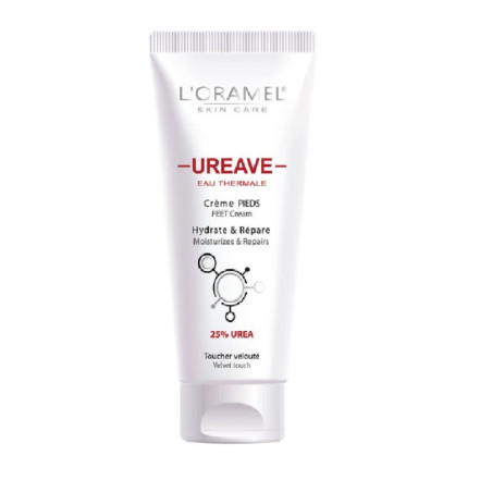 L'ORAMEL Ureave crème pieds réparatrice 25% urea 75ml