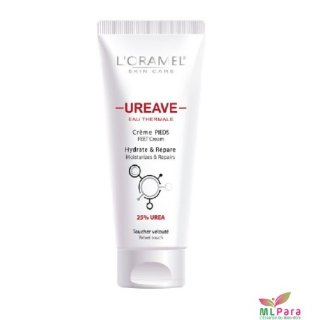 L'ORAMEL Ureave crème pieds réparatrice 25% urea 75ml