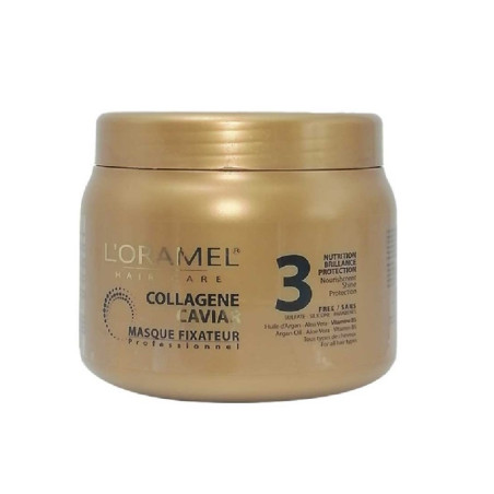 L'ORAMEL Masque Fixateur collagène Caviar 500ML