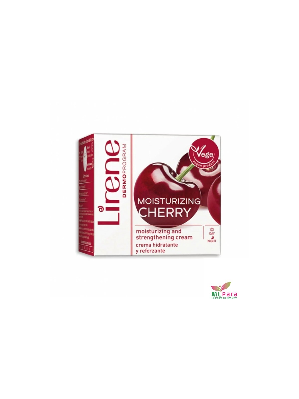 LIRENE vegan Creme Hydratante Rafraichissante à la Cerise 50ML